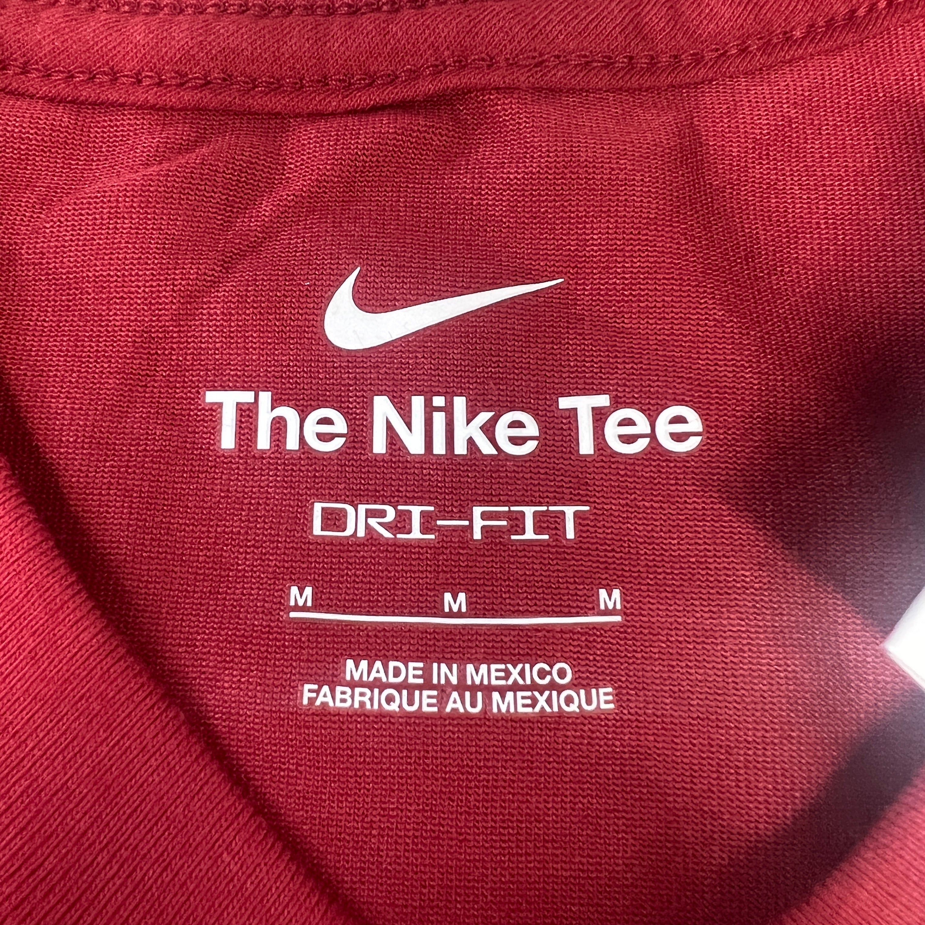 NIKE USC Trojans Logo Dri-Fit T-Shirt Men's Sz M Cardinal Red DQ1333-613 (New)