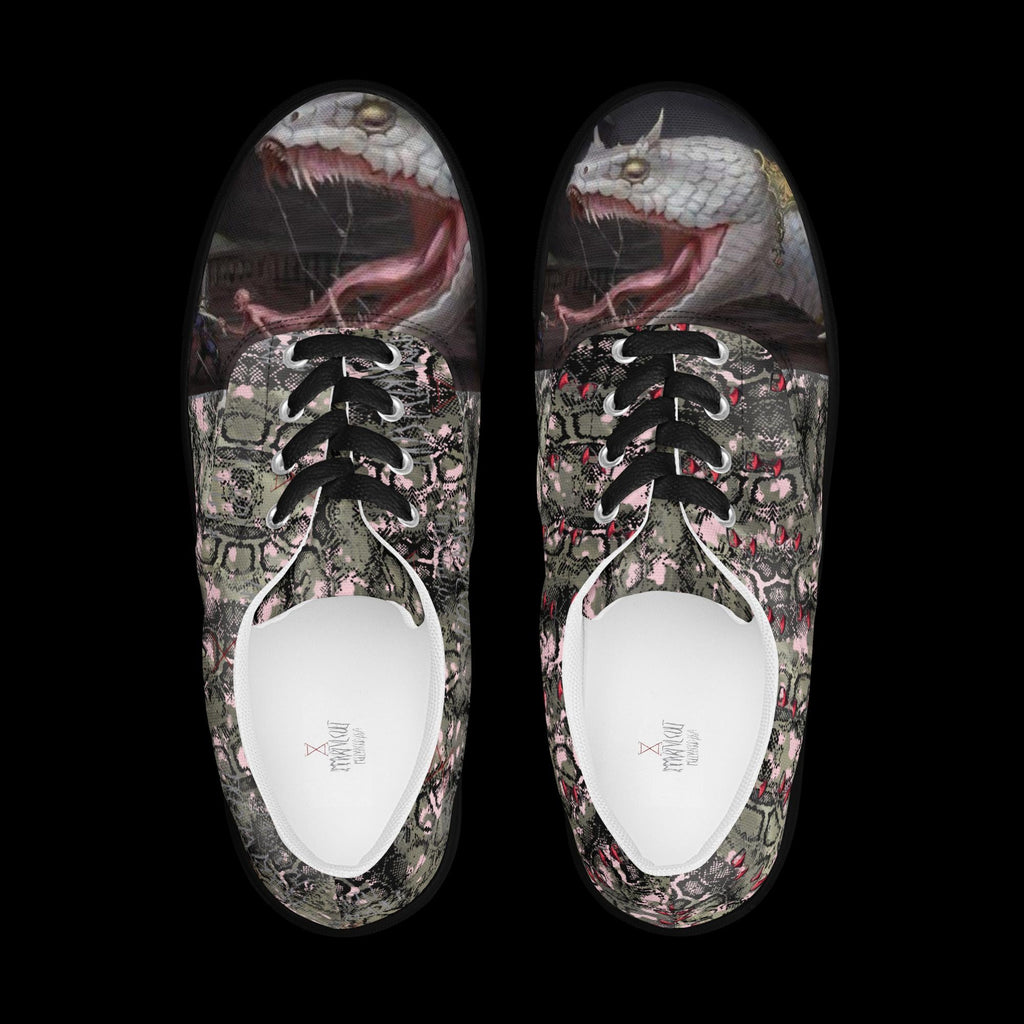 Basilisk blood drawn mens shoes