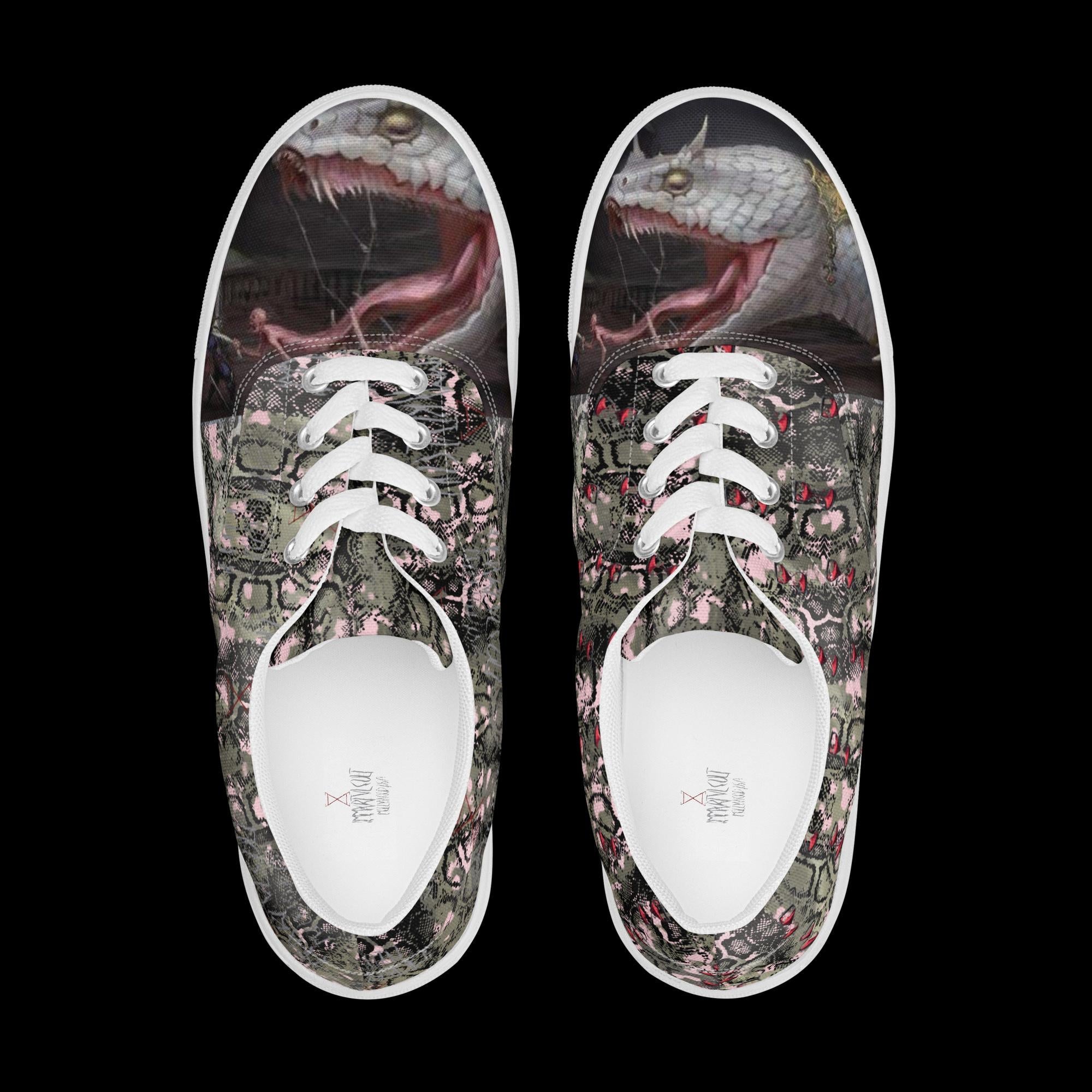 Basilisk blood drawn mens shoes