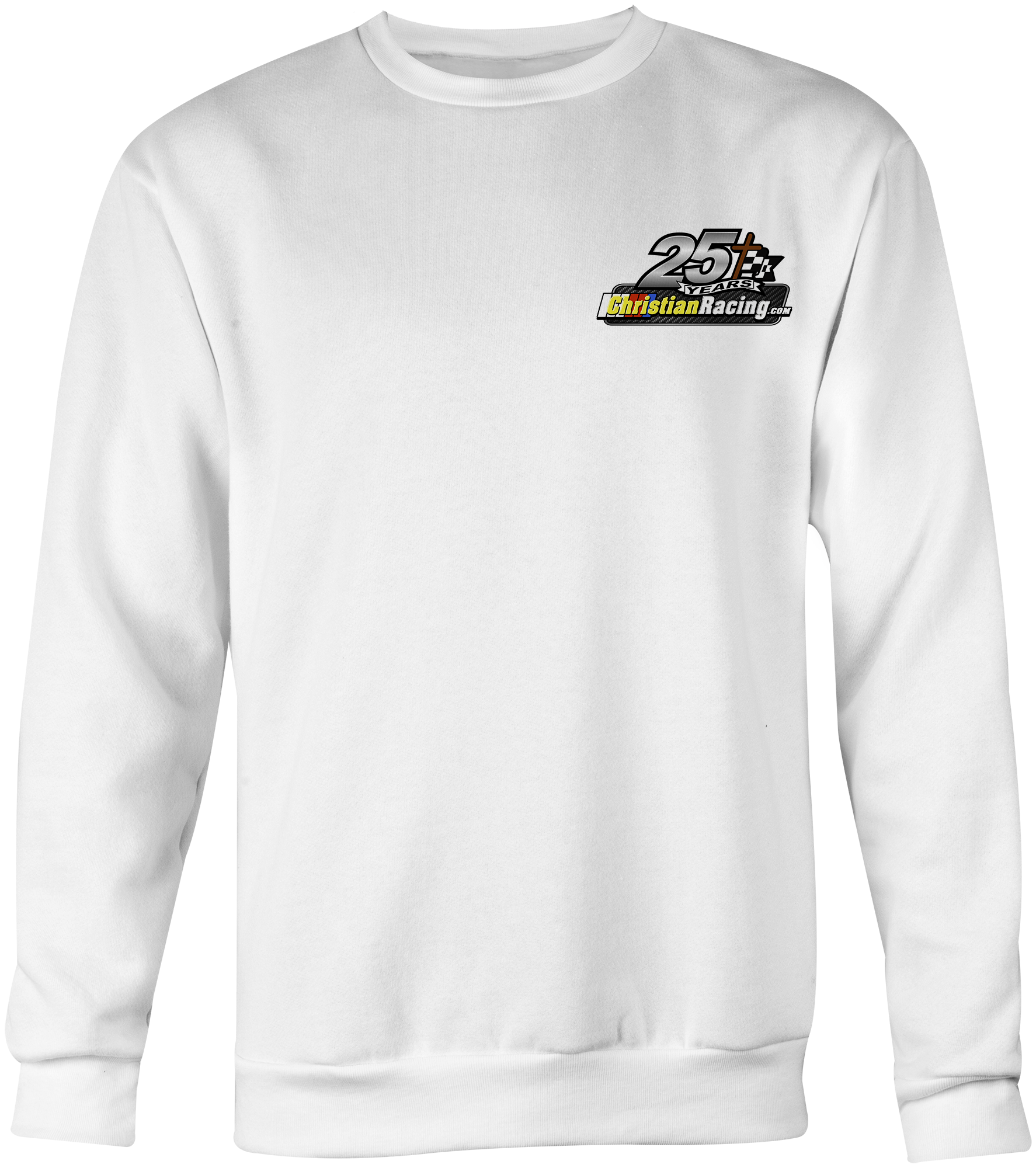 Christian Racing Crewneck Sweatshirts