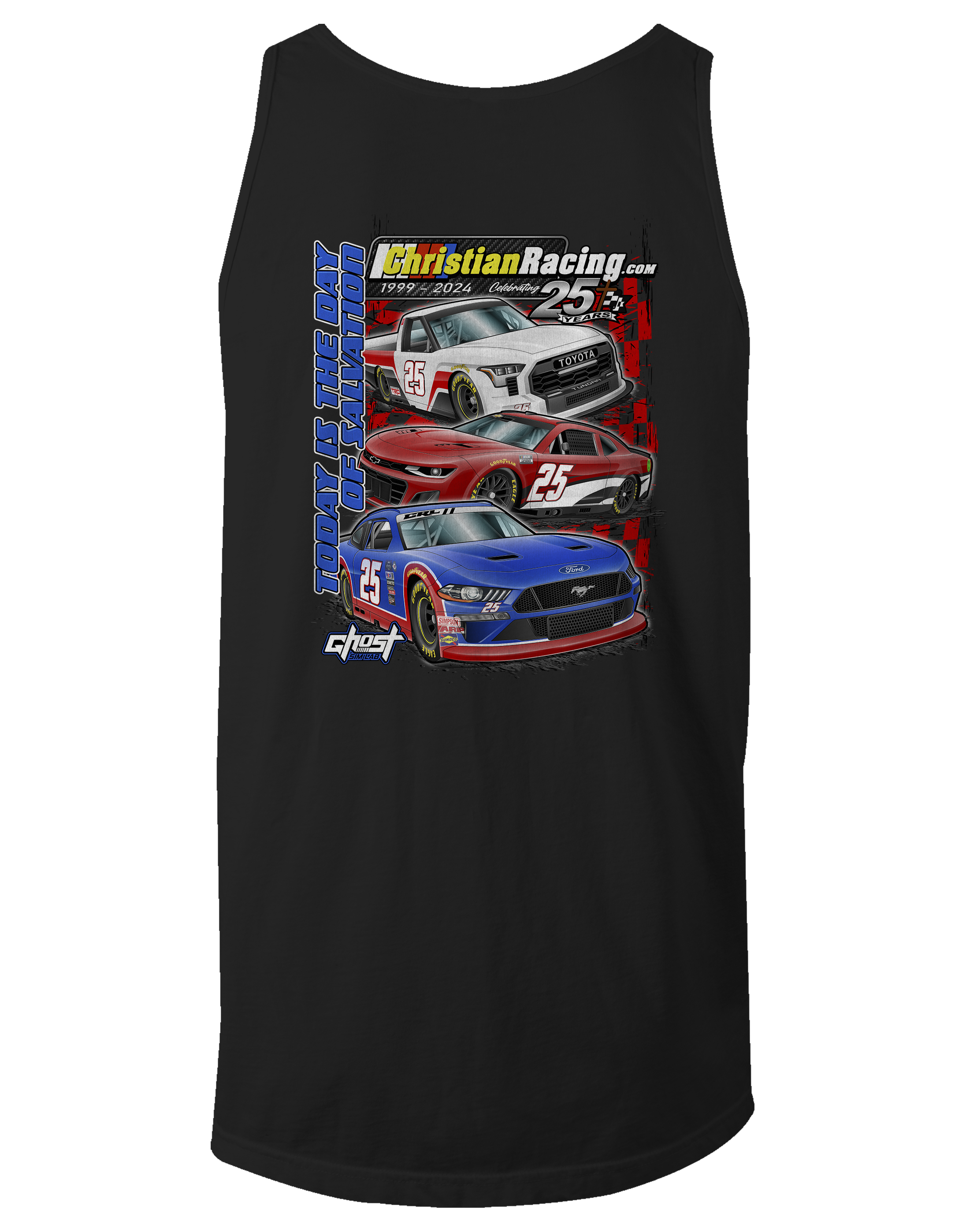 Christian Racing Tank Tops