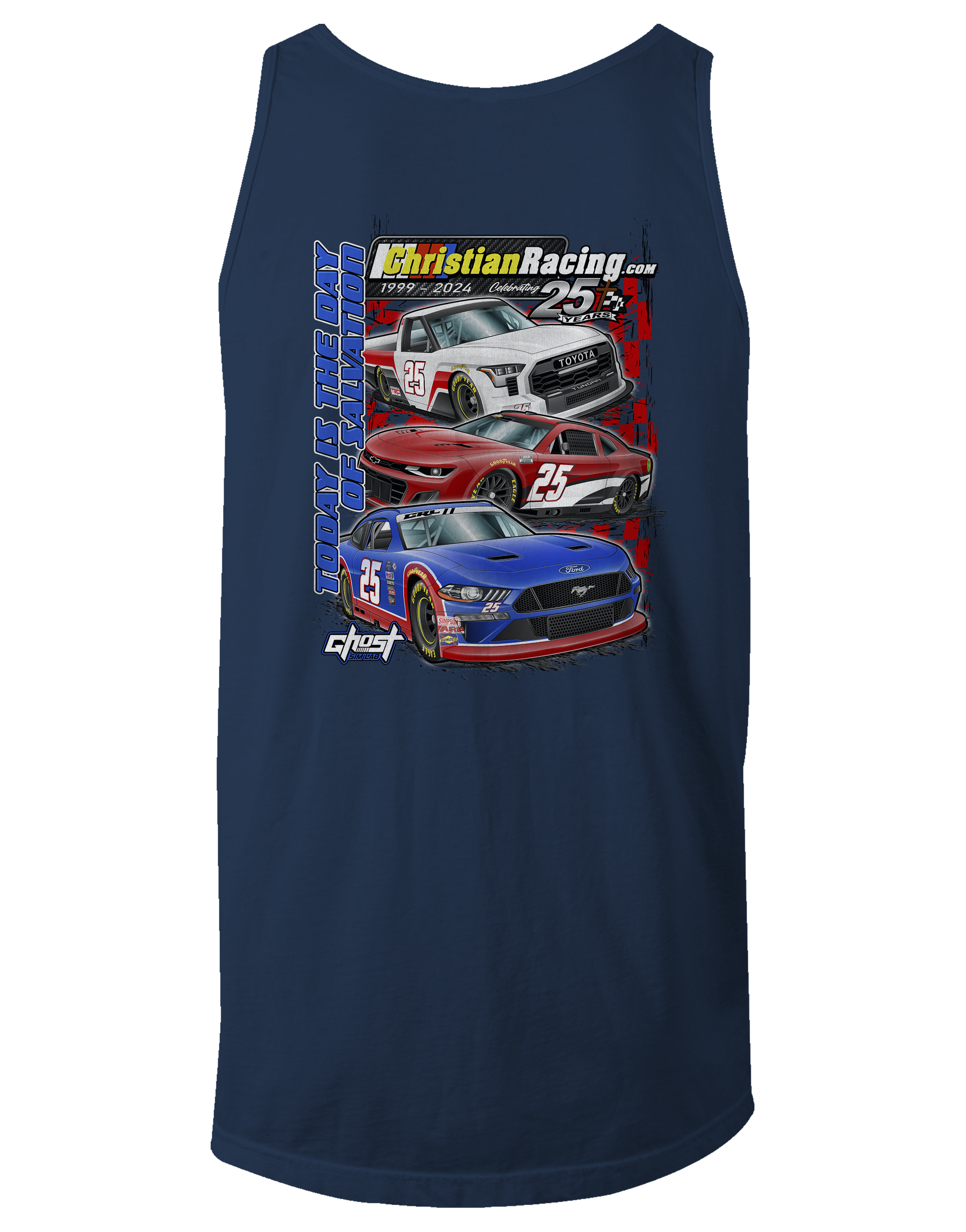 Christian Racing Tank Tops