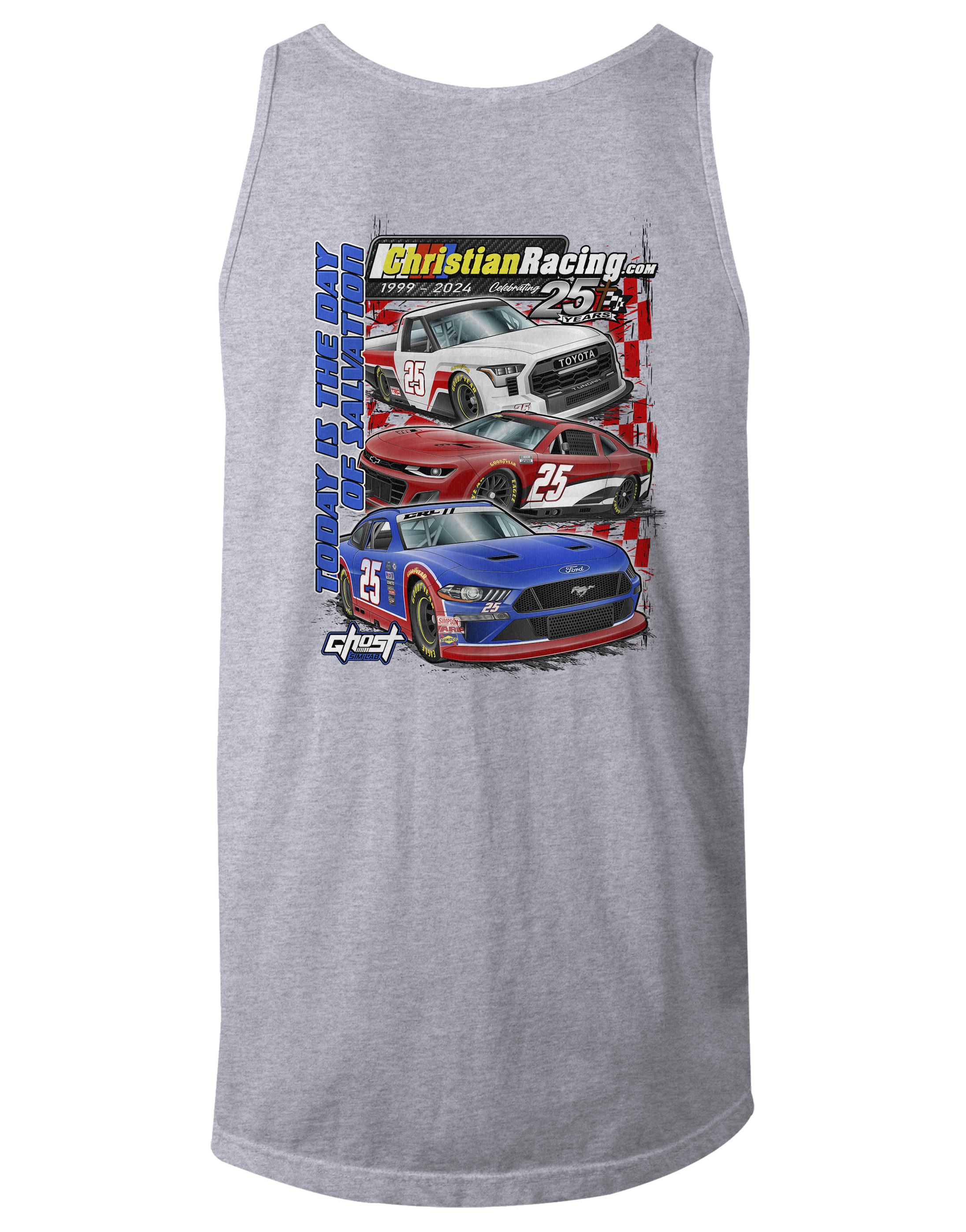 Christian Racing Tank Tops