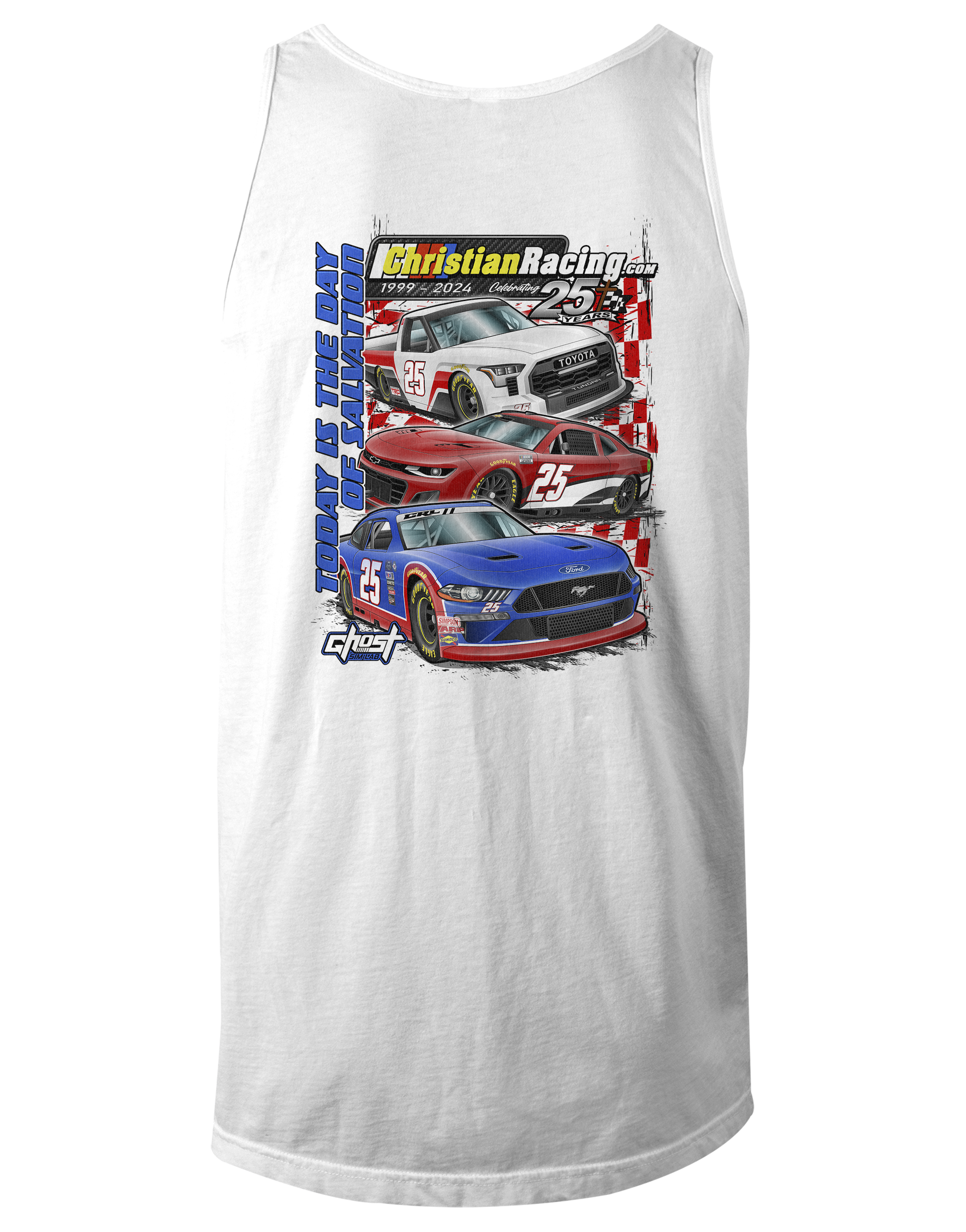 Christian Racing Tank Tops