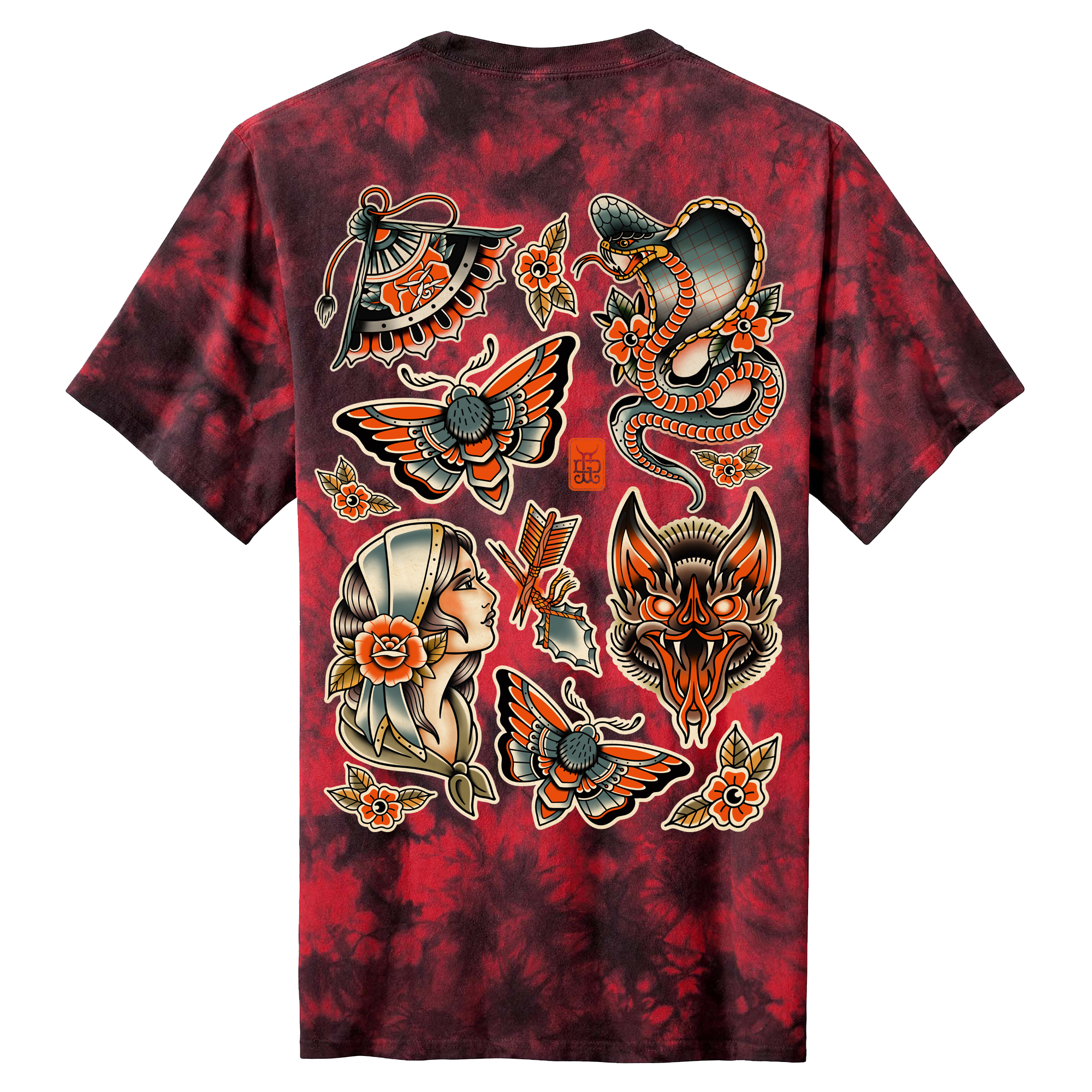 Microgods Flash Tattoo Tee | Ghost & Darkness Streetwear