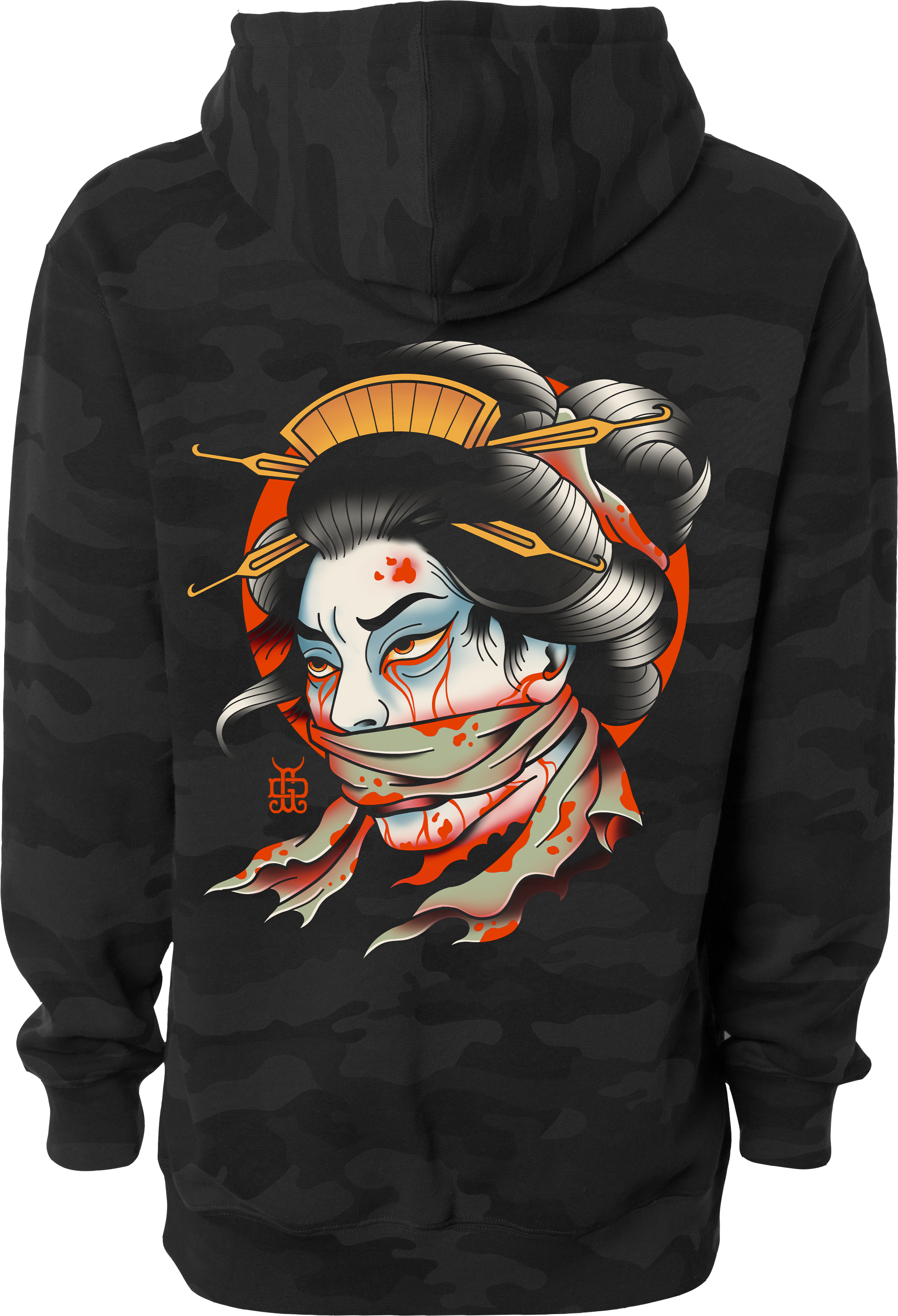 Namakubi Hoodie | Ghost & Darkness Streetwear