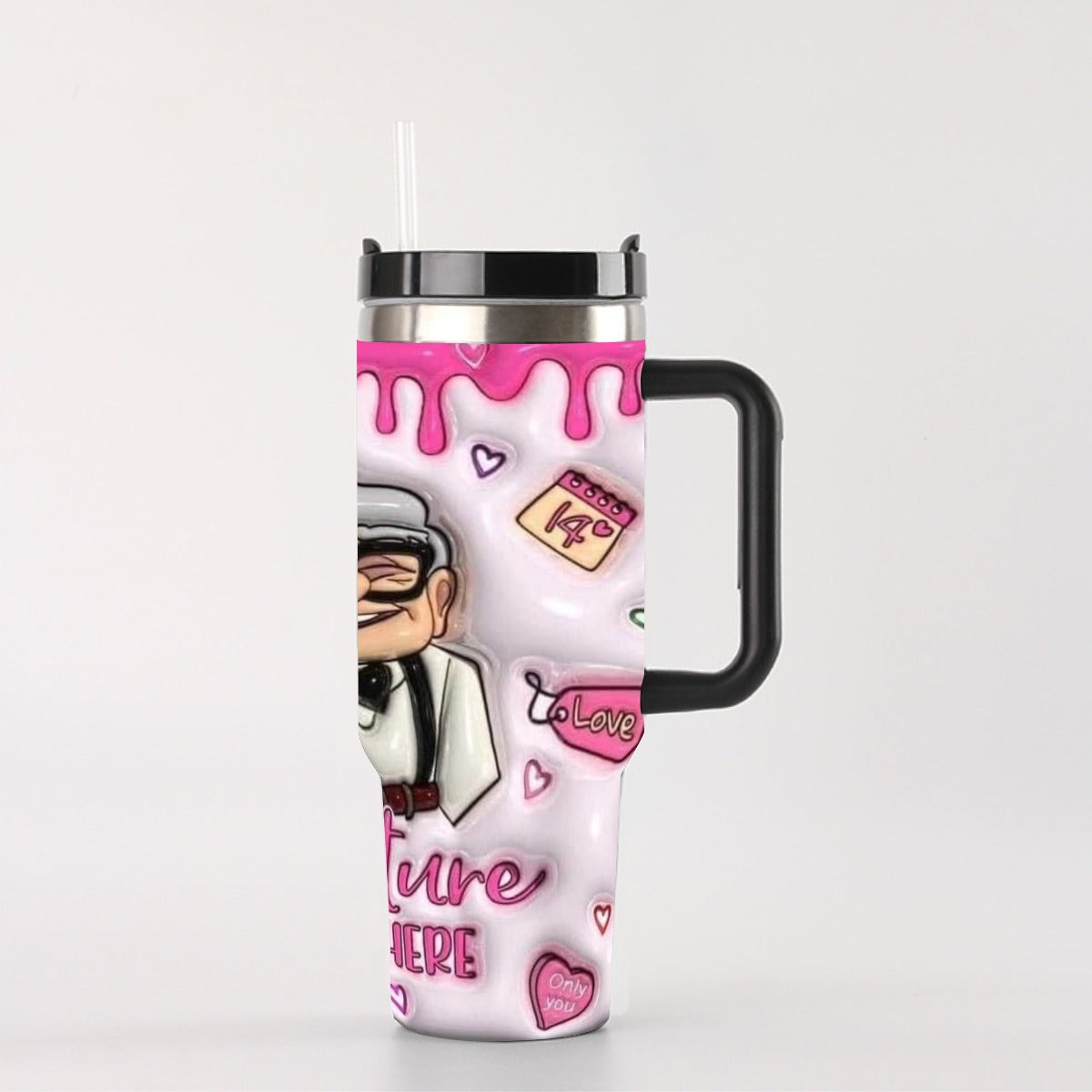 40 oz Tumbler With Handle