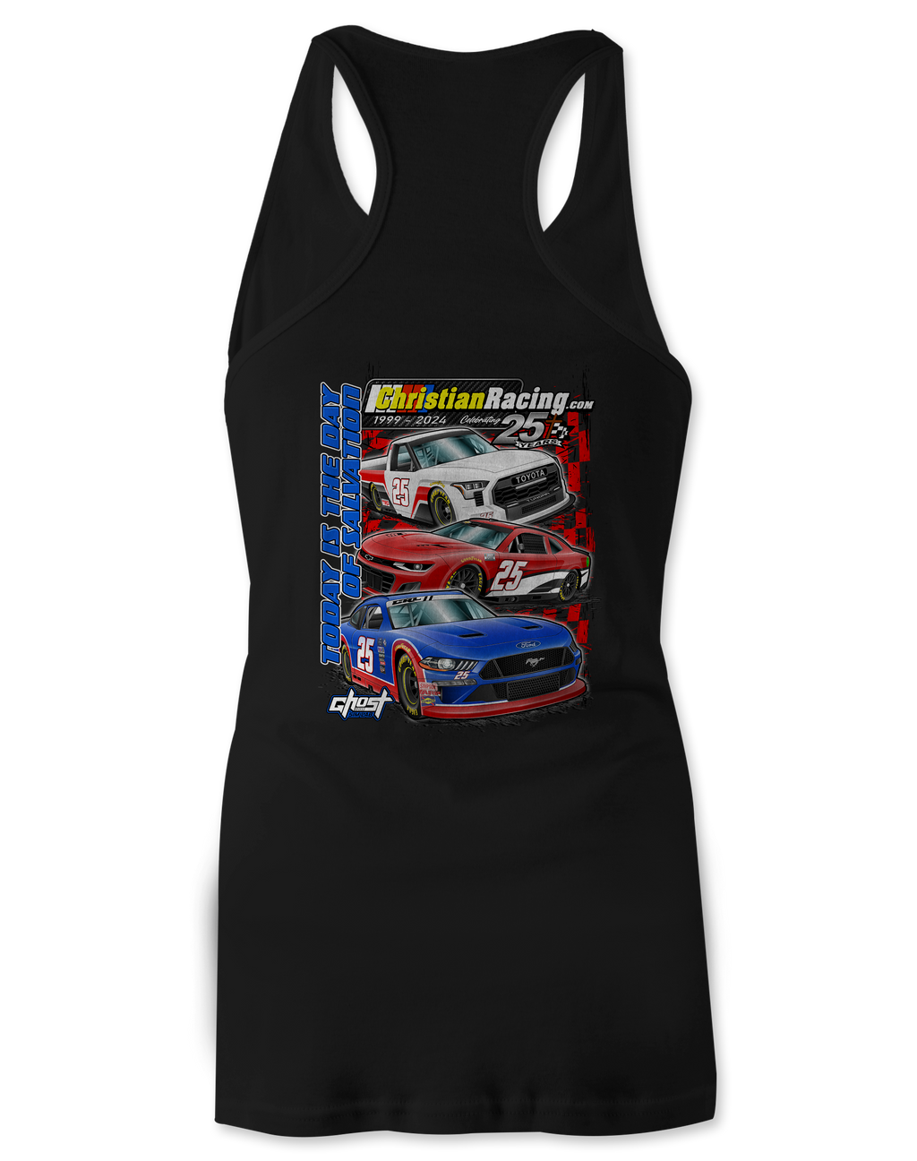 Christian Racing Tank Tops