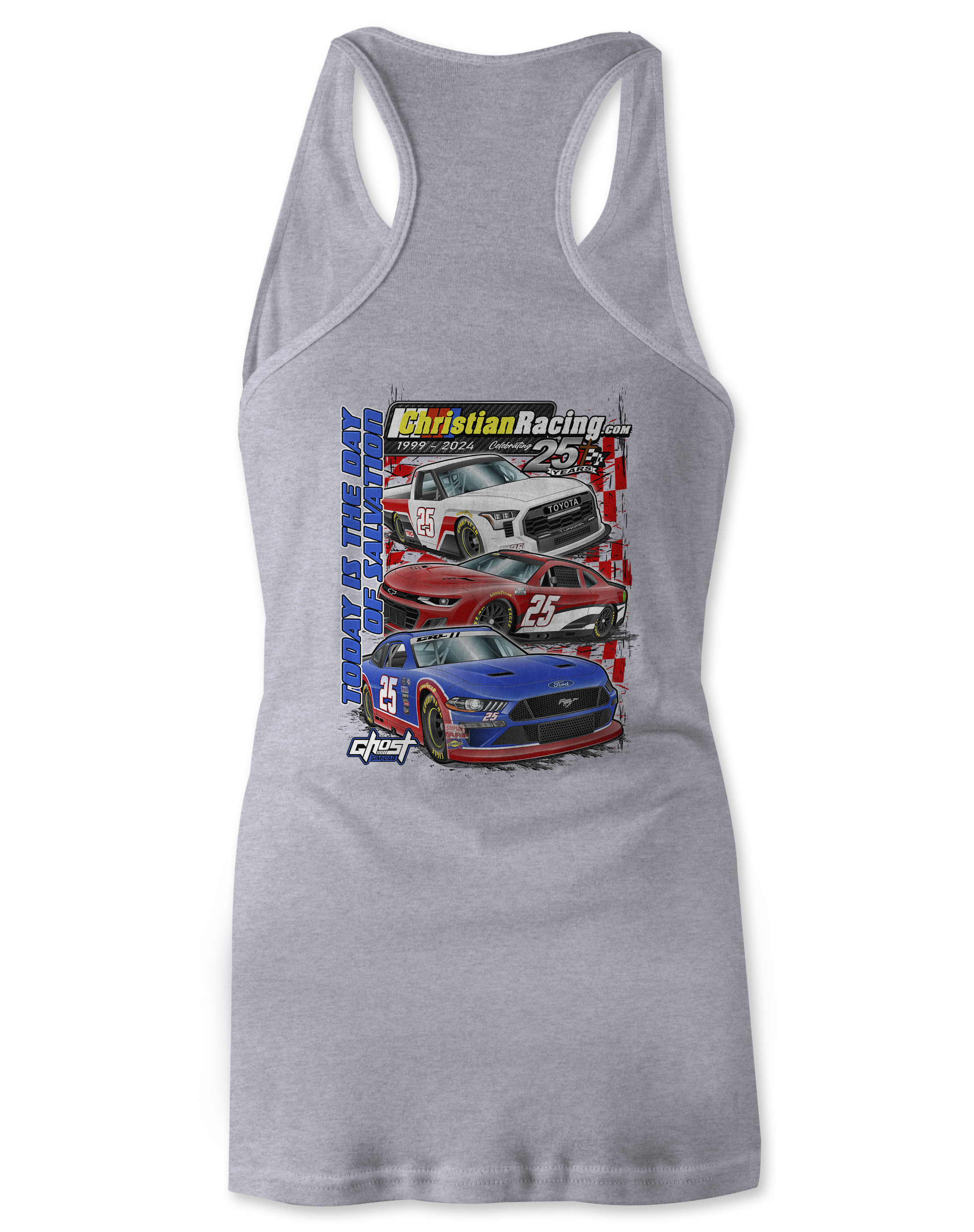 Christian Racing Tank Tops
