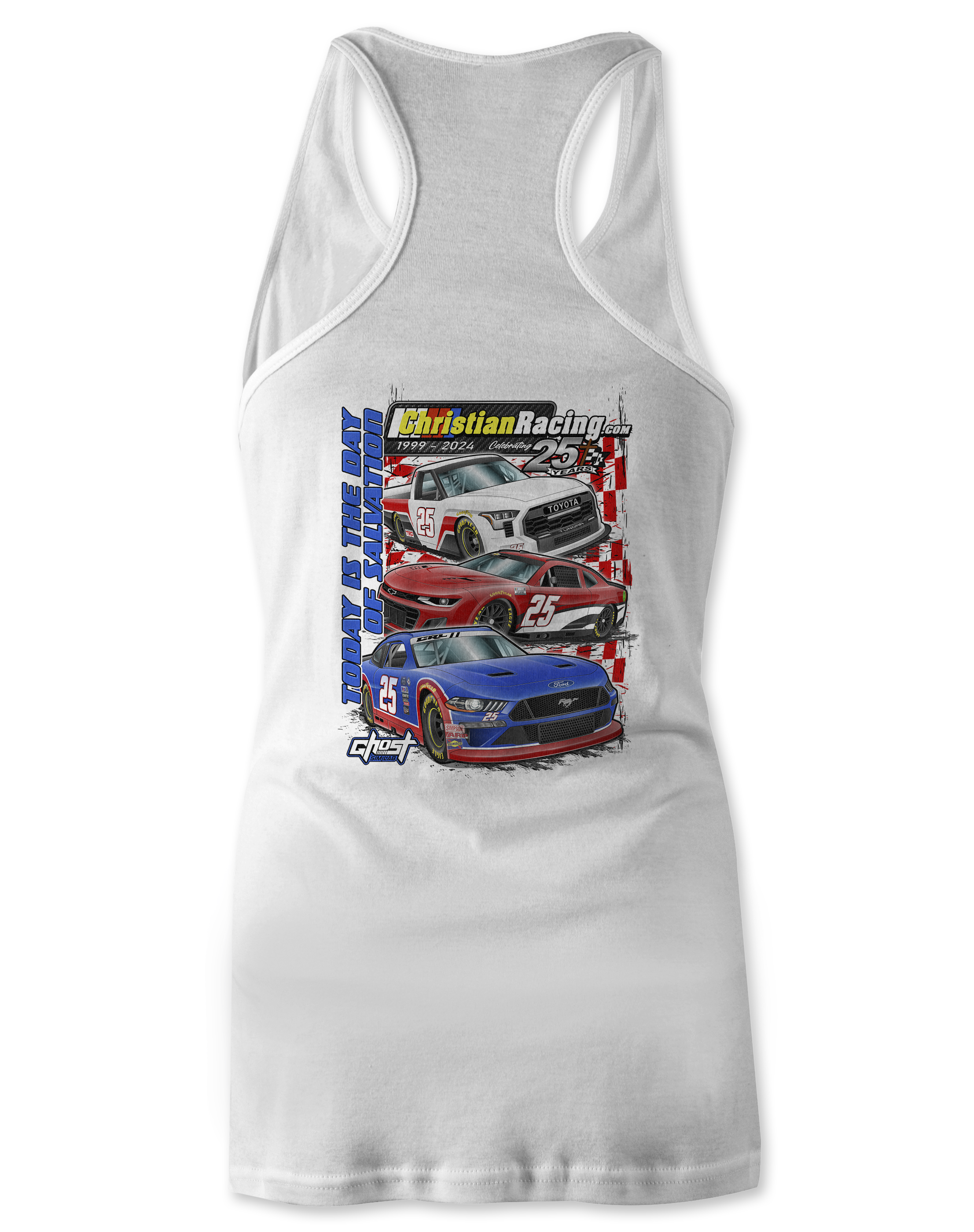 Christian Racing Tank Tops
